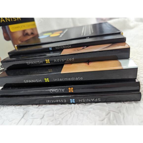 LIVING LANGUAGE! SPANISH, COMPLETE BEGINNER TO ADVANCED! BOOKS, CD AUDIO, NOTES! - Picture 5 of 8